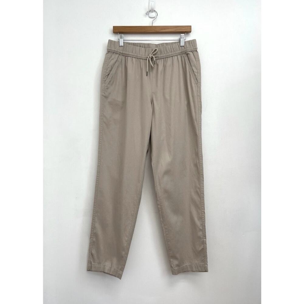Pact Daily Twill Pant Pull On Drawstring Organic Cotton Stretch Casual - Large - Picture 4 of 11